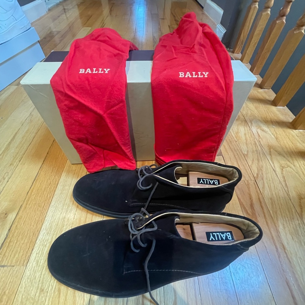 Bally Suede Dress Shoe - Picture 2 of 7